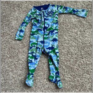 •4/$25• Children’s place dinosaur baby footie pj